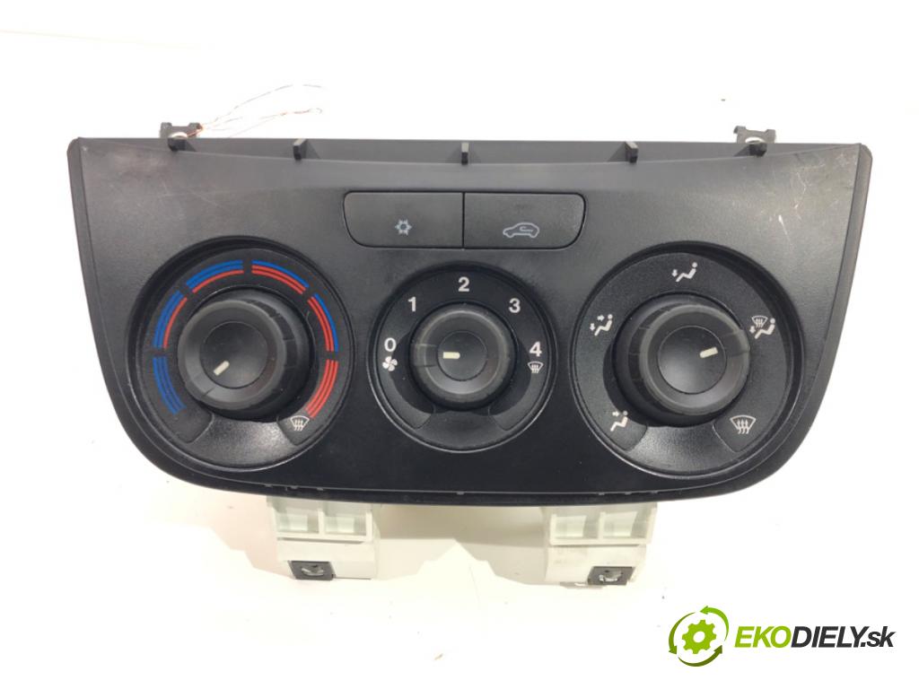 FIAT DOBLO Cargo (263_) 2010 - 2022    1.6 D Multijet 77 kW [105 KM] olej napędowy 2010 - 2022  Panel ovládania kúrenia 514740100 (Prepínače, spínače, tlačidlá a ovládače kúrenia)