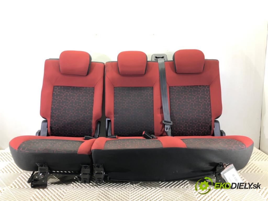 FIAT DOBLO Cargo (263_) 2010 - 2022    1.6 D Multijet 77 kW [105 KM] olej napędowy 2010 - 2022  Sedadlo druhý rad