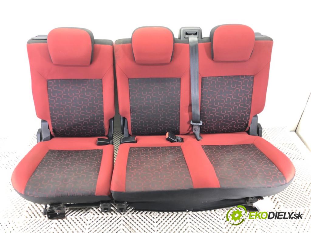 FIAT DOBLO Cargo (263_) 2010 - 2022    1.6 D Multijet 77 kW [105 KM] olej napędowy 2010 - 2022  Sedadlo druhý rad