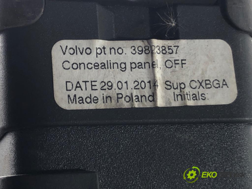 VOLVO XC60 I SUV (156) 2008 - 2017    D5 AWD 158 kW [215 KM] olej napędowy 2011 - 2015  Roleta kufra 39823857