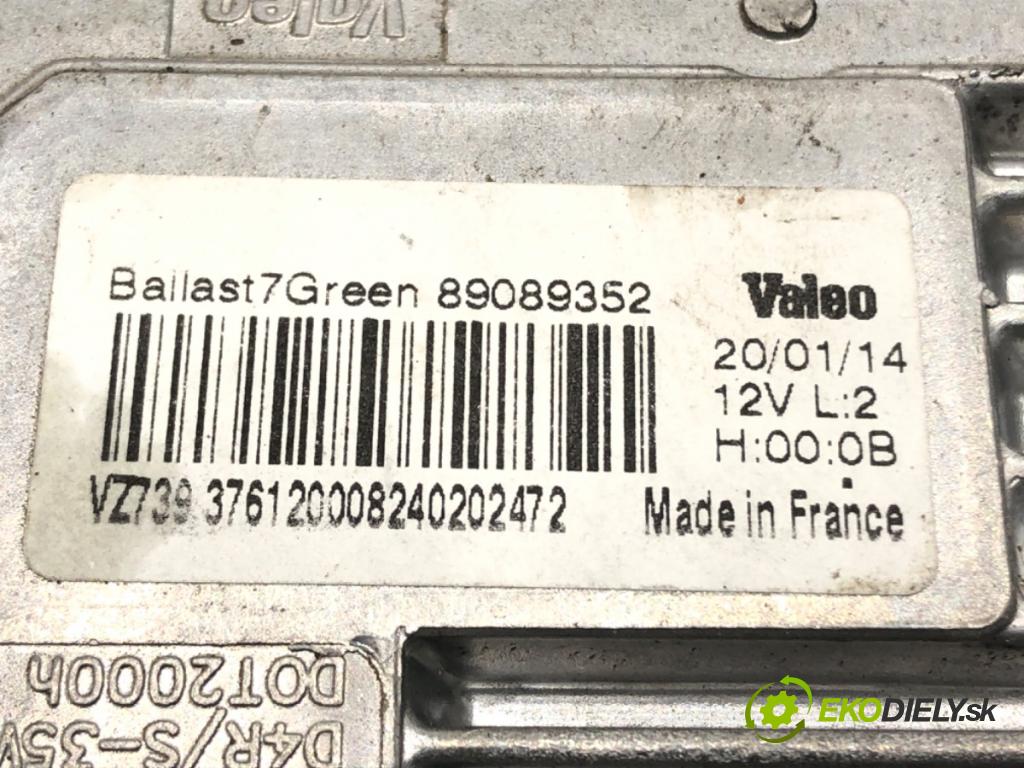 VOLVO XC60 I SUV (156) 2008 - 2017    D5 AWD 158 kW [215 KM] olej napędowy 2011 - 2015  Menič XENON 89089352 (Riadiace jednotky xenónu)