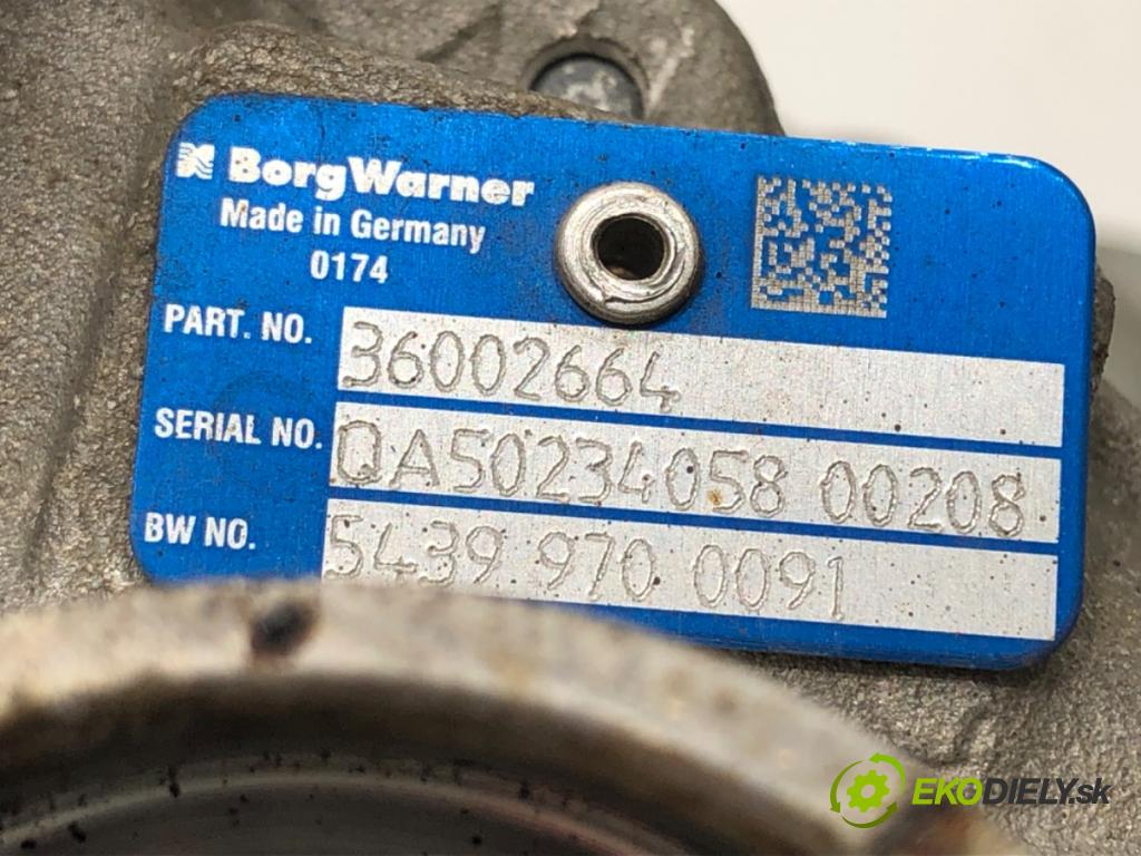 VOLVO XC60 I SUV (156) 2008 - 2017    D5 AWD 158 kW [215 KM] olej napędowy 2011 - 2015  turbo 36002664 (Turbodúchadla (kompletní))