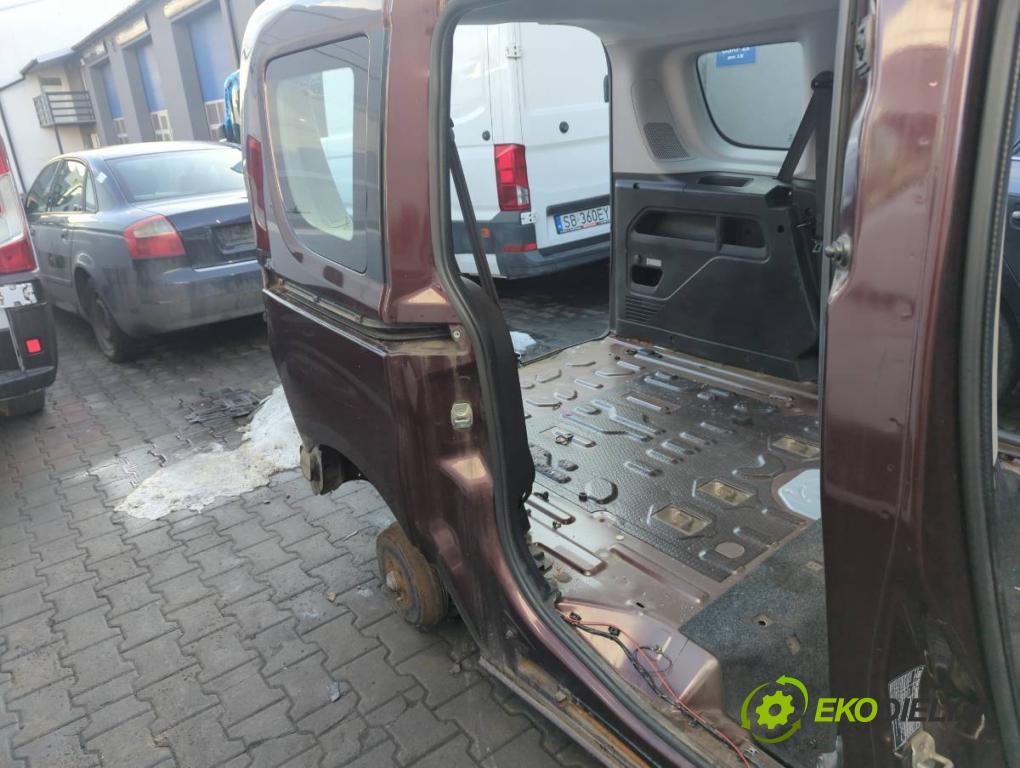 FIAT DOBLO Cargo (263_) 2010 - 2022    1.6 D Multijet 77 kW [105 KM] olej napędowy 2010 - 2022  KAROSERIA ČTVRŤÁK blatník zadní část levý pravý práh střecha PODŁUŻNICA pravý