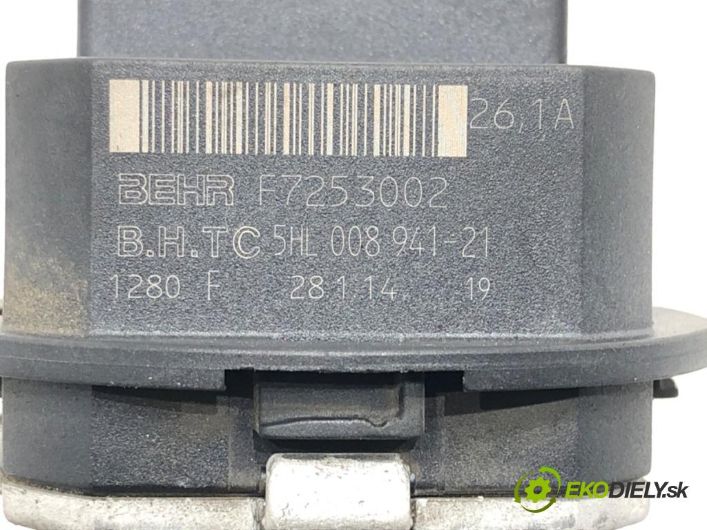 VOLVO XC60 I SUV (156) 2008 - 2017    D5 AWD 158 kW [215 KM] olej napędowy 2011 - 2015  odpor rezistor topení vzduchu F7253002 (Odpory topení)