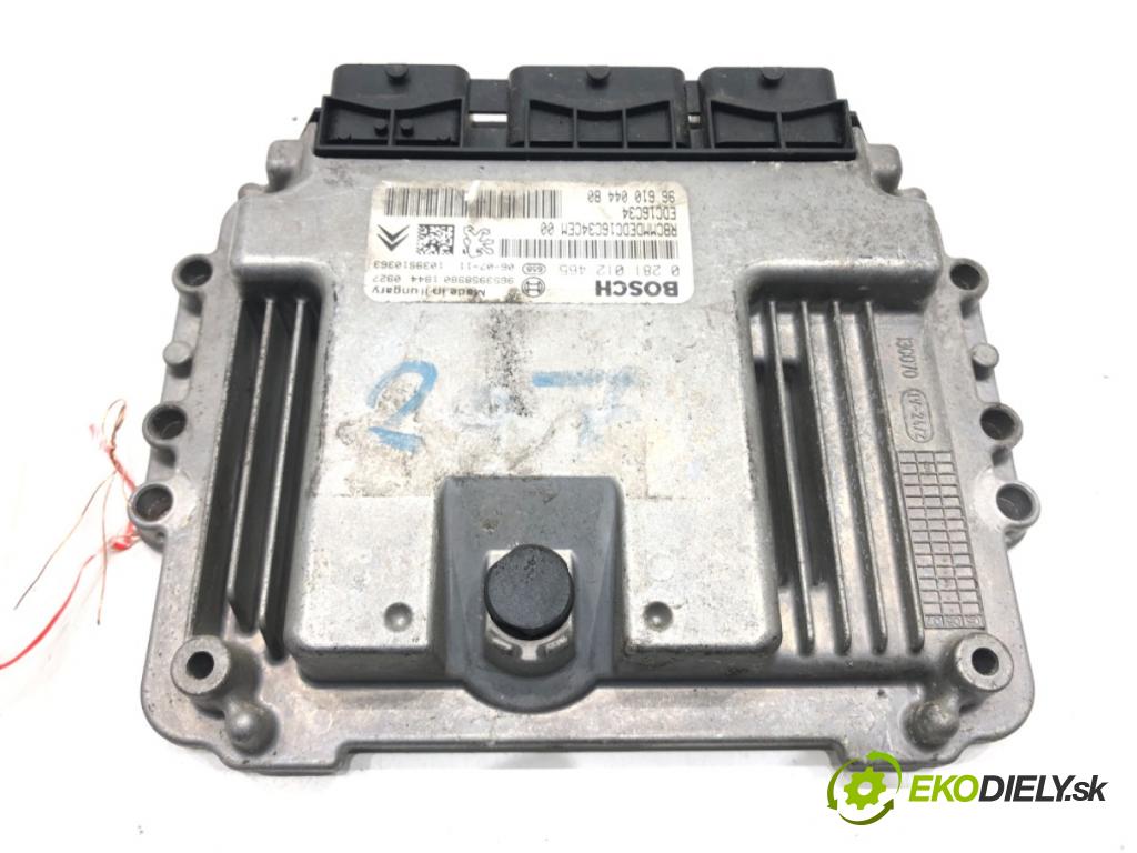 PEUGEOT 207 (WA_, WC_) 2006 - 2015    1.6 HDi 80 kW [109 KM] olej napędowy 2006 - 2013  riadiaca jednotka Motor 9661004480 (Riadiace jednotky)