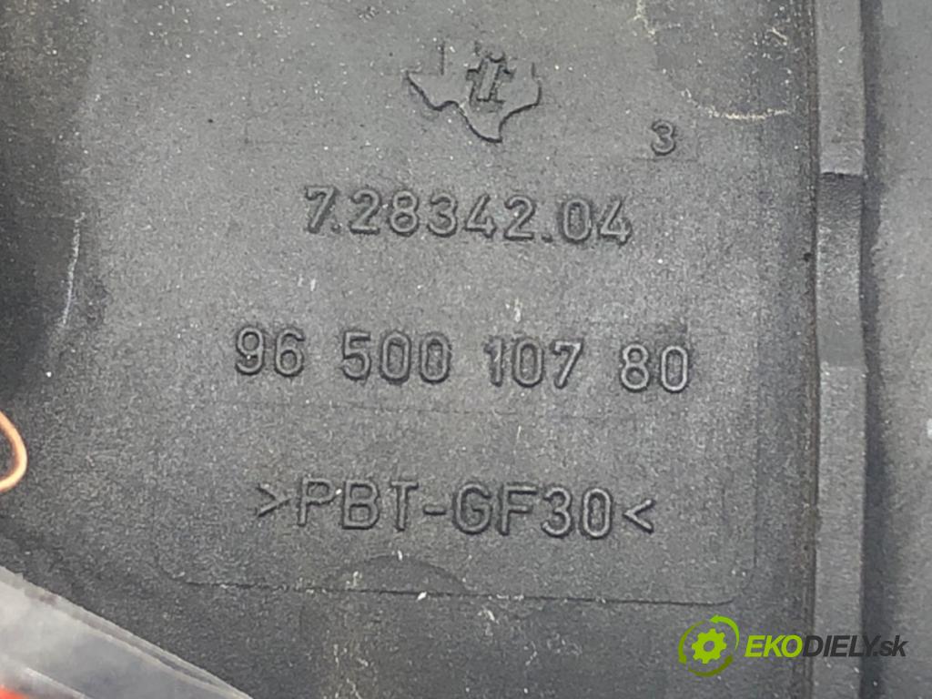 PEUGEOT 207 (WA_, WC_) 2006 - 2015    1.6 HDi 80 kW [109 KM] olej napędowy 2006 - 2013  Váha vzduchu 9650010780 (Váhy vzduchu)