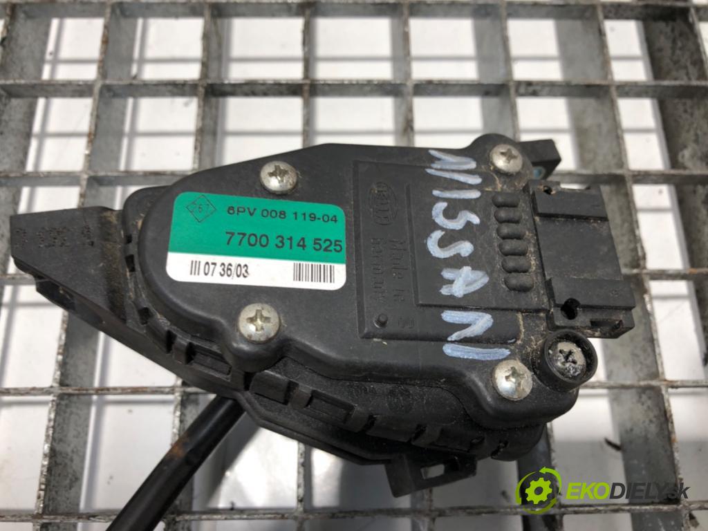 NISSAN INTERSTAR Autobus (X70) 2002 - 2022    dCi 115 84 kW [115 KM] olej napędowy 2002 - 2006  Potenciometer plynu 7700314525 (Pedále)