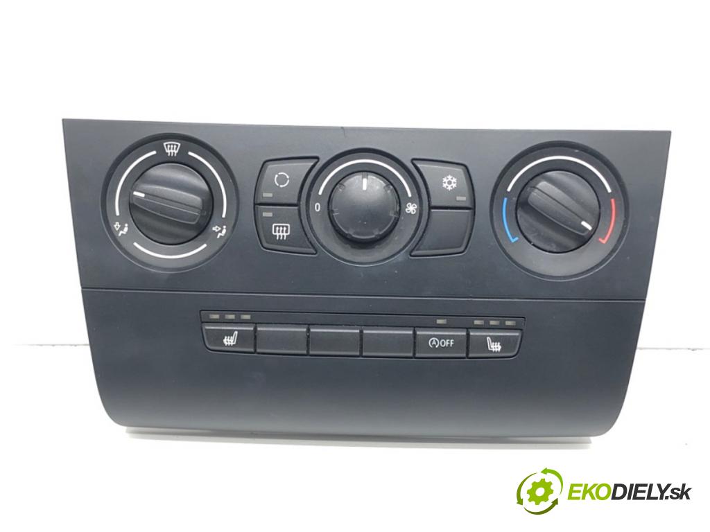 BMW 1 (E87) 2003 - 2013    116 i 90 kW [122 KM] benzyna 2007 - 2011  Panel ovládania kúrenia 9221856 (Prepínače, spínače, tlačidlá a ovládače kúrenia)