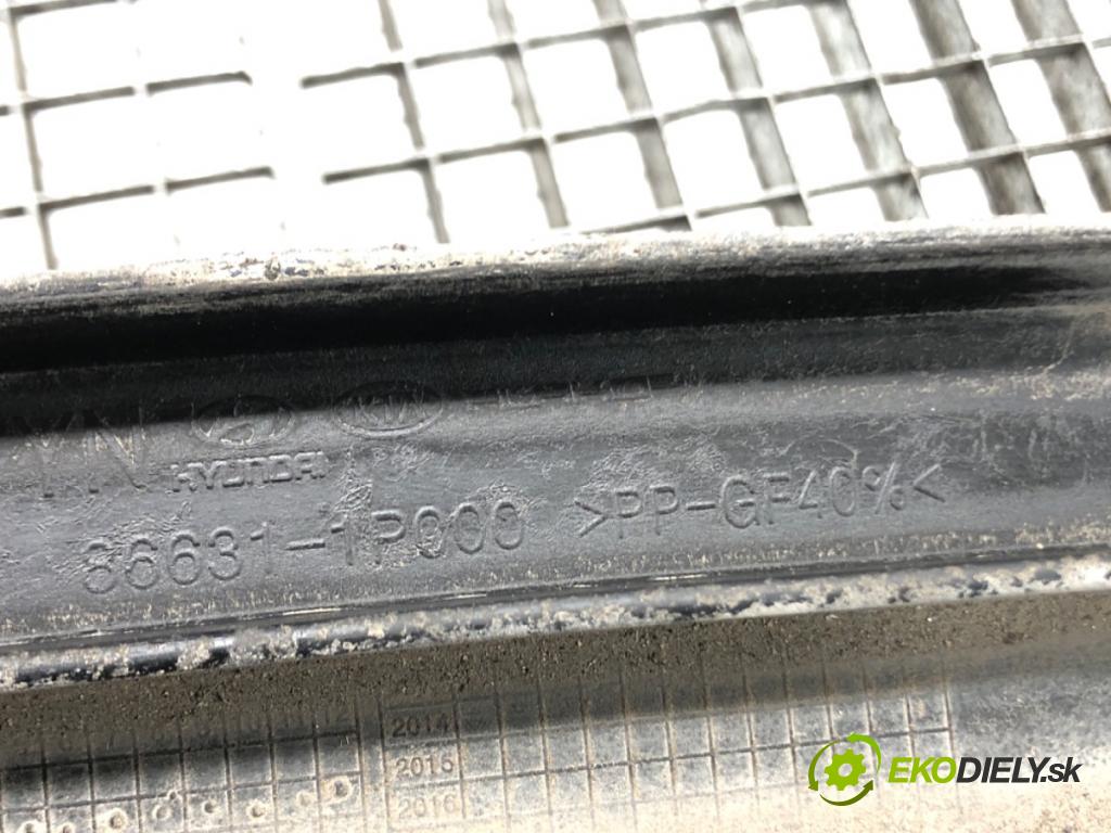 KIA VENGA (YN) 2010 - 2022    1.4 CVVT 66 kW [90 KM] benzyna 2010 - 2022  výztuha nárazníka zadní část 86631-1P000 (Výztuhy zadní)