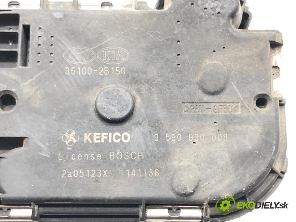 KIA VENGA (YN) 2010 - 2022    1.4 CVVT 66 kW [90 KM] benzyna 2010 - 2022  Škrtiaca klapka 35100-2B150 (Škrtiace klapky)