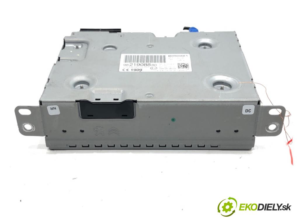 PEUGEOT 208 I (CA_, CC_) 2012 - 2022    1.6 BlueHDi 100 73 kW [100 KM] olej napędowy 2015 - 2022  RADIO 9821908880 (Audio zariadenia)