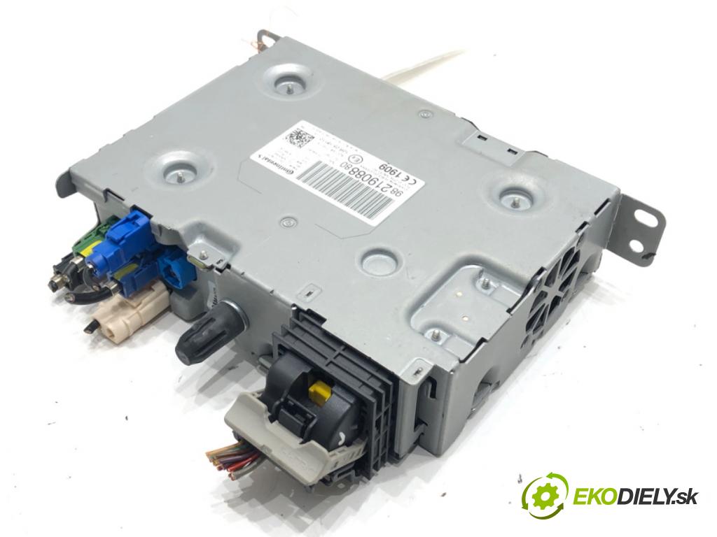 PEUGEOT 208 I (CA_, CC_) 2012 - 2022    1.6 BlueHDi 100 73 kW [100 KM] olej napędowy 2015 - 2022  RADIO 9821908880 (Audio zariadenia)