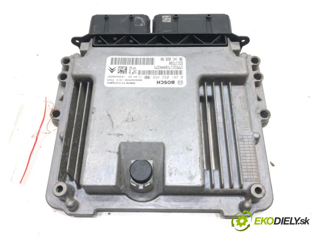 PEUGEOT 208 I (CA_, CC_) 2012 - 2022    1.6 BlueHDi 100 73 kW [100 KM] olej napędowy 2015 - 2022  riadiaca jednotka Motor 9814182680 (Riadiace jednotky)
