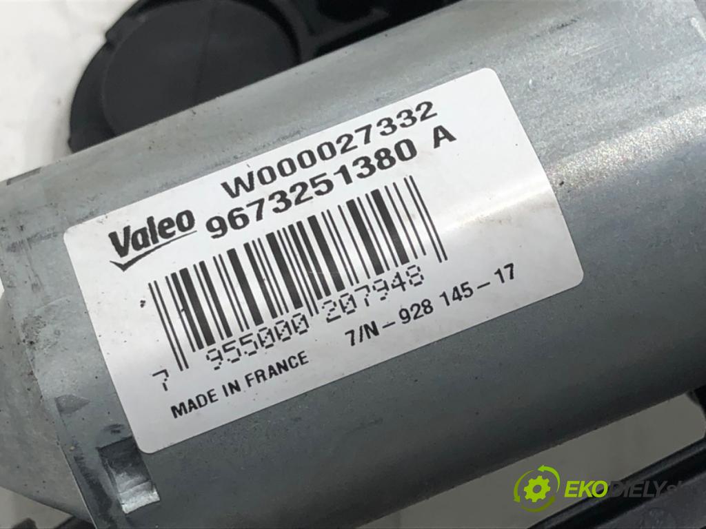 PEUGEOT 208 I (CA_, CC_) 2012 - 2022    1.6 BlueHDi 100 73 kW [100 KM] olej napędowy 2015 - 2022  motor stěračů zadní část 9673251380