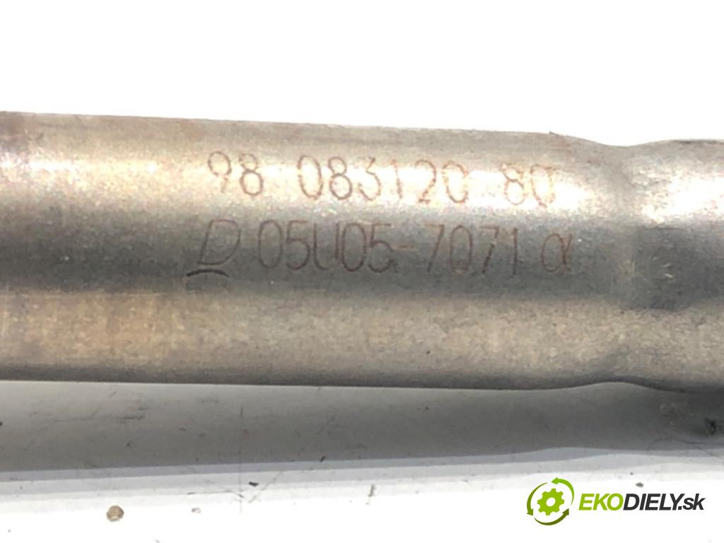 PEUGEOT 208 I (CA_, CC_) 2012 - 2022    1.6 BlueHDi 100 73 kW [100 KM] olej napędowy 2015 - 2022  snímač tlaku spalín DPF 9808312080