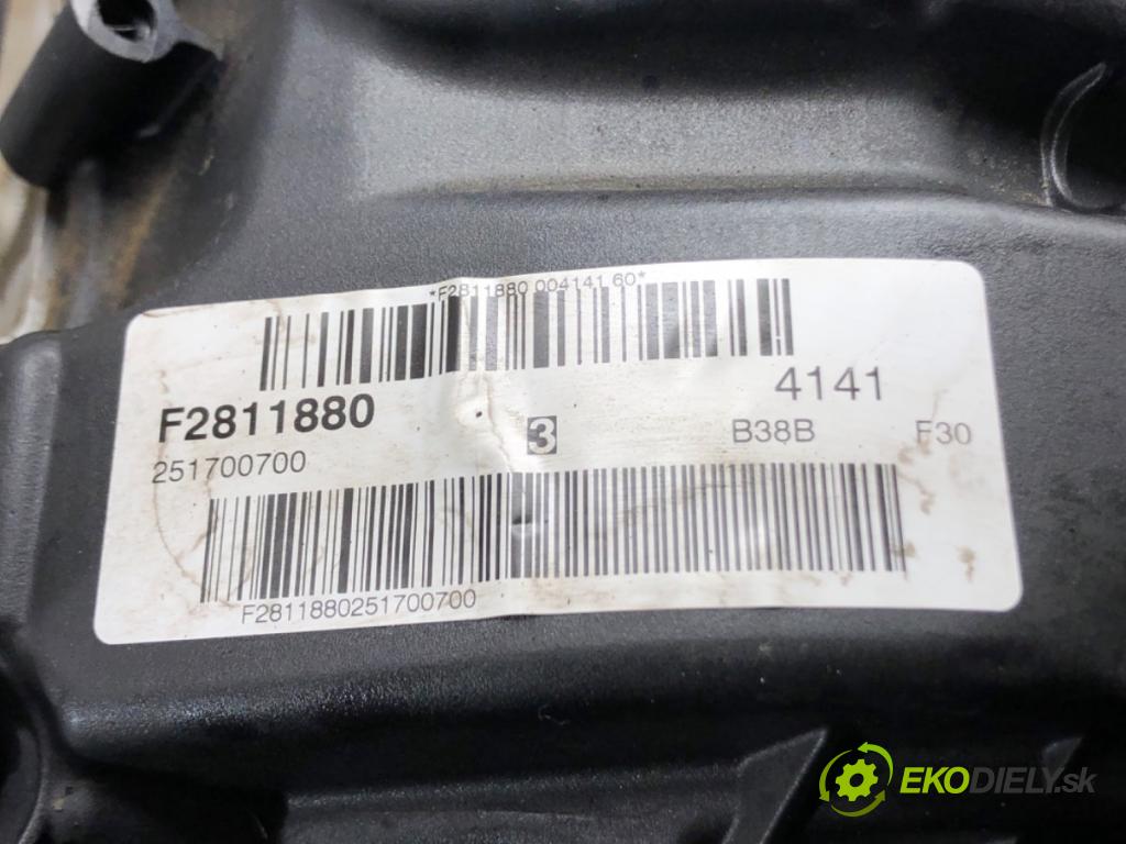 BMW 3 (F30, F80) 2011 - 2018    318 i 100 kW [136 KM] benzyna 2015 - 2018  motor B38B15A (Motory (kompletní))