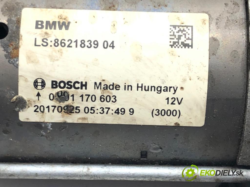 BMW 3 (F30, F80) 2011 - 2018    318 i 100 kW [136 KM] benzyna 2015 - 2018  Štartér 8621839 (Štartéry)