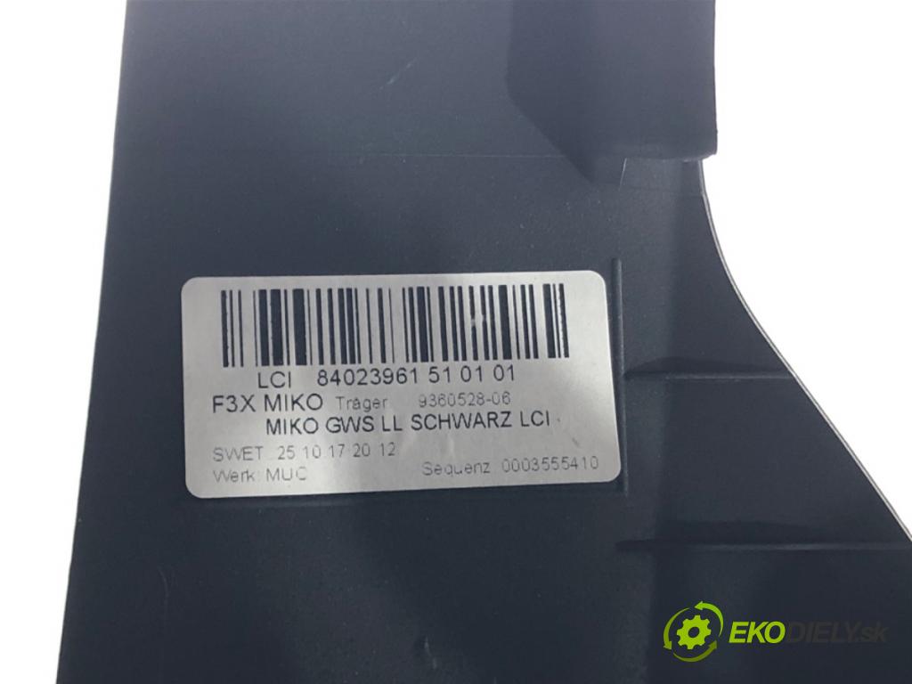 BMW 3 (F30, F80) 2011 - 2018    318 i 100 kW [136 KM] benzyna 2015 - 2018  Lakťová opierka  (Lakťové opierky)