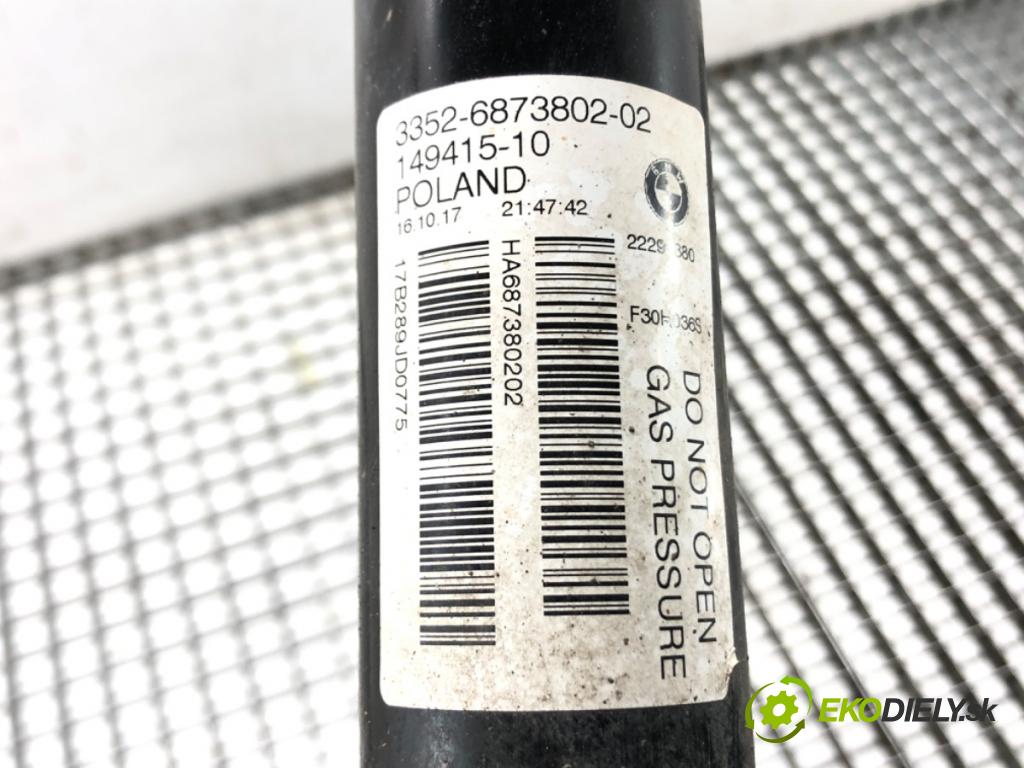 BMW 3 (F30, F80) 2011 - 2018    318 i 100 kW [136 KM] benzyna 2015 - 2018  tlumič zadní část pravý 6873802