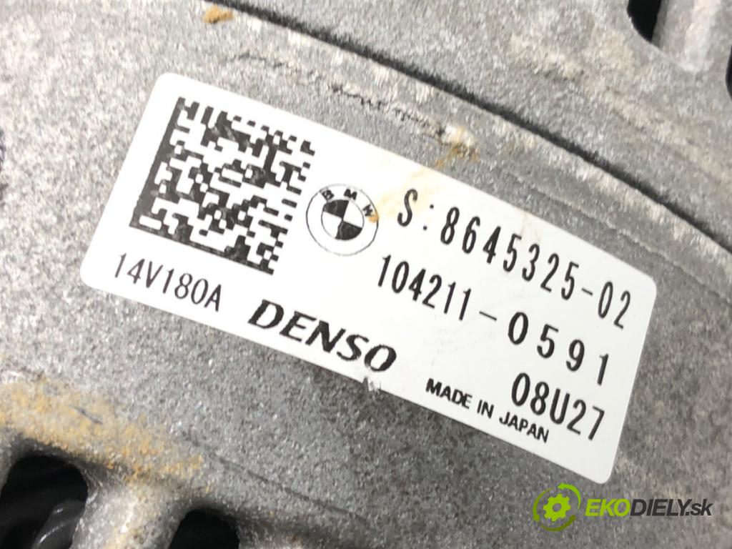 BMW 3 (F30, F80) 2011 - 2018    318 i 100 kW [136 KM] benzyna 2015 - 2018  Alternátor 8645325 (Alternátory)
