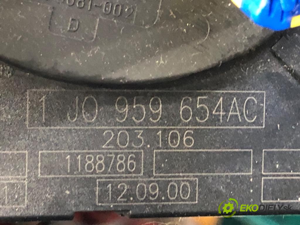 AUDI A2 (8Z0) 2000 - 2005    1.4 55 kW [75 KM] benzyna 2000 - 2005  Krúžok, slimák airbag 1J0959654AC (Airbagy)