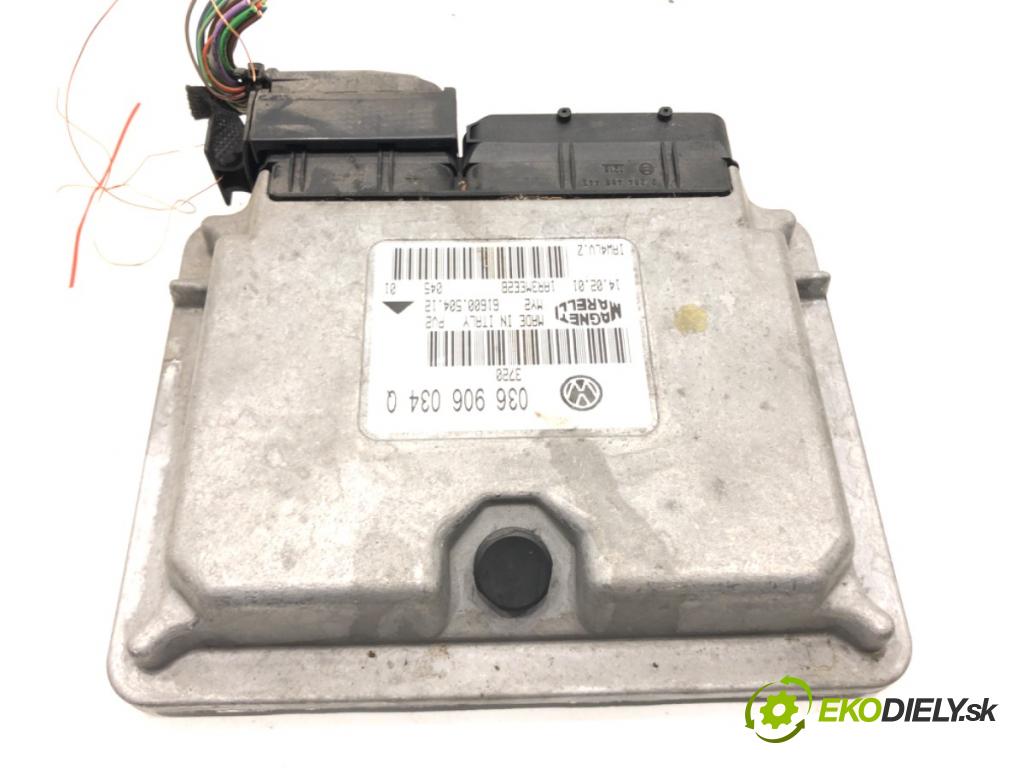 AUDI A2 (8Z0) 2000 - 2005    1.4 55 kW [75 KM] benzyna 2000 - 2005  riadiaca jednotka Motor 036906034Q (Riadiace jednotky)