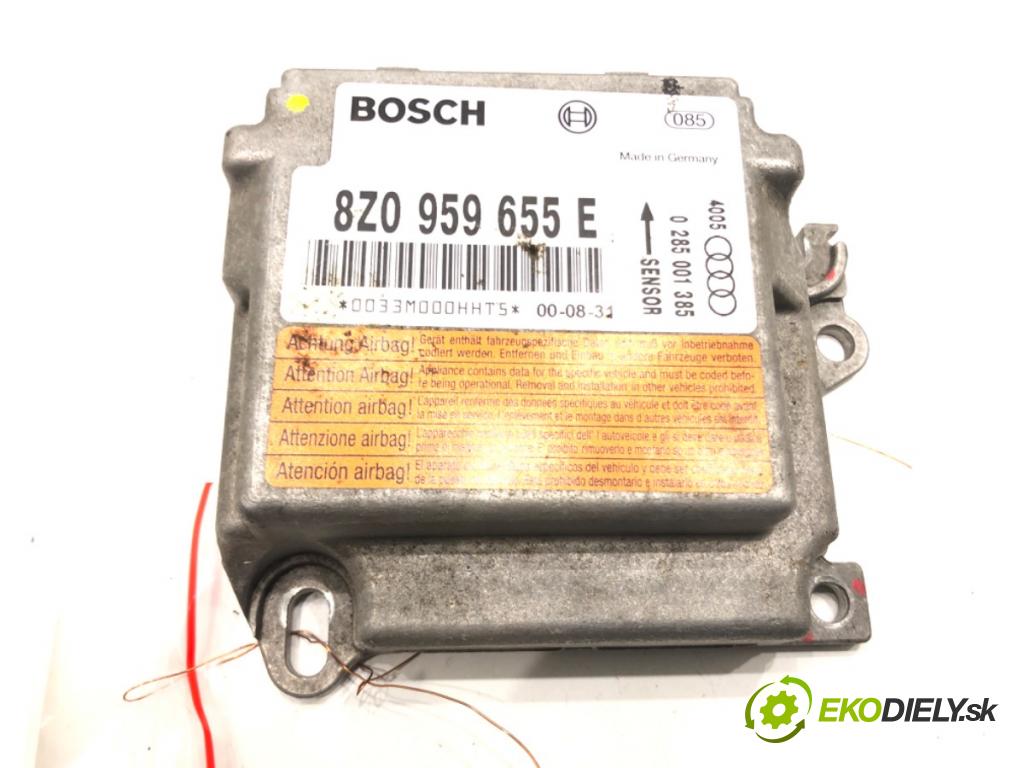 AUDI A2 (8Z0) 2000 - 2005    1.4 55 kW [75 KM] benzyna 2000 - 2005  senzor airbag 8Z0959655E (Snímače)