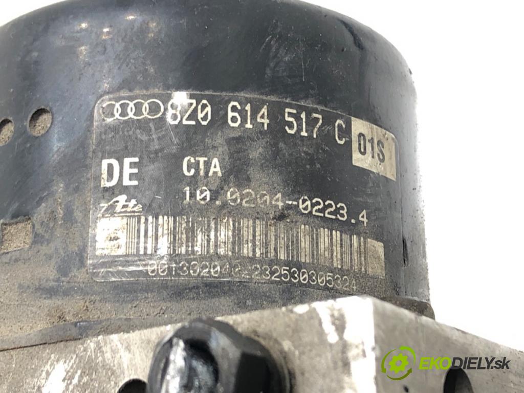 AUDI A2 (8Z0) 2000 - 2005    1.4 55 kW [75 KM] benzyna 2000 - 2005  Pumpa ABS 8Z0614517C (Pumpy ABS)