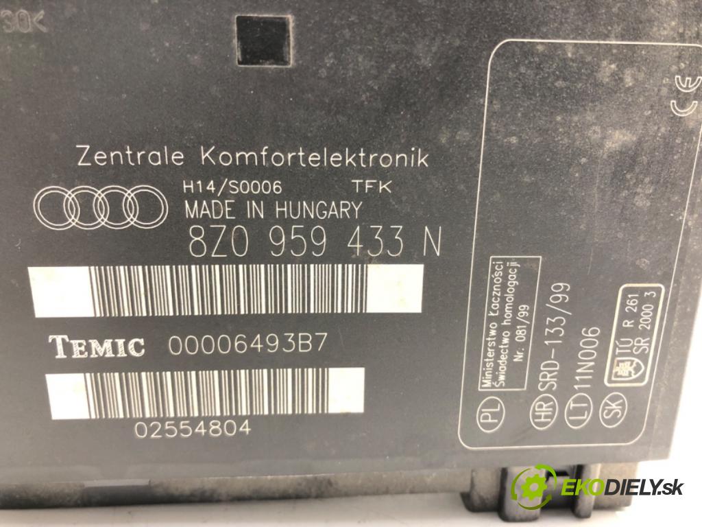AUDI A2 (8Z0) 2000 - 2005    1.4 55 kW [75 KM] benzyna 2000 - 2005  Modul komfortu 8Z0959433N (Moduly komfortu)