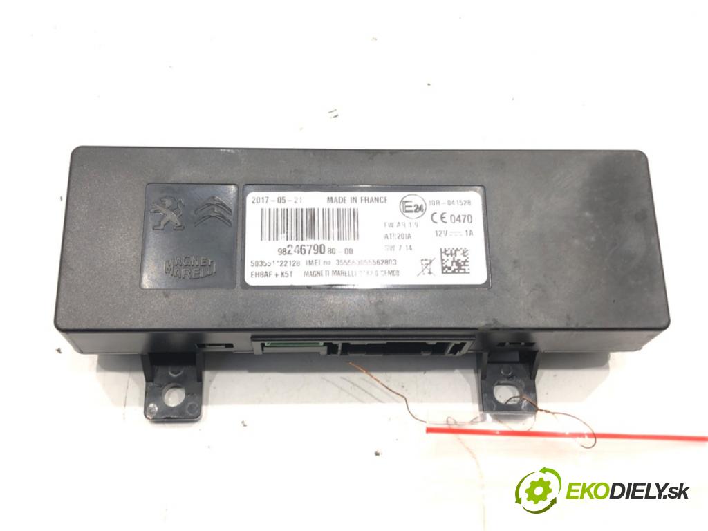 PEUGEOT 208 I (CA_, CC_) 2012 - 2022    1.6 BlueHDi 100 73 kW [100 KM] olej napędowy 2015 - 2022  Modul BLUETOOTH 9824679080 (Ostatné)