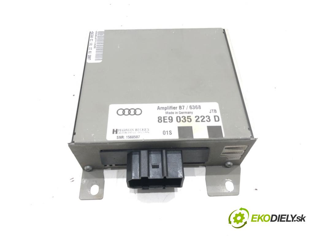 AUDI A4 B7 Avant (8ED) 2004 - 2008    1.8 T 120 kW [163 KM] benzyna 2004 - 2008  Zosilňovač 8E9035223D (Zosilňovače)