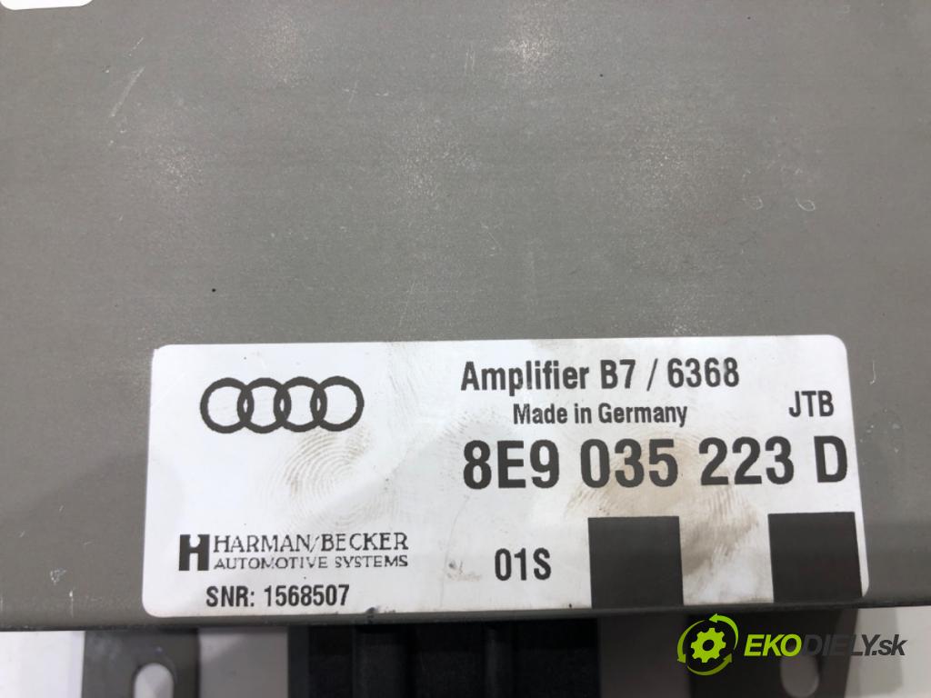 AUDI A4 B7 Avant (8ED) 2004 - 2008    1.8 T 120 kW [163 KM] benzyna 2004 - 2008  Zosilňovač 8E9035223D (Zosilňovače)