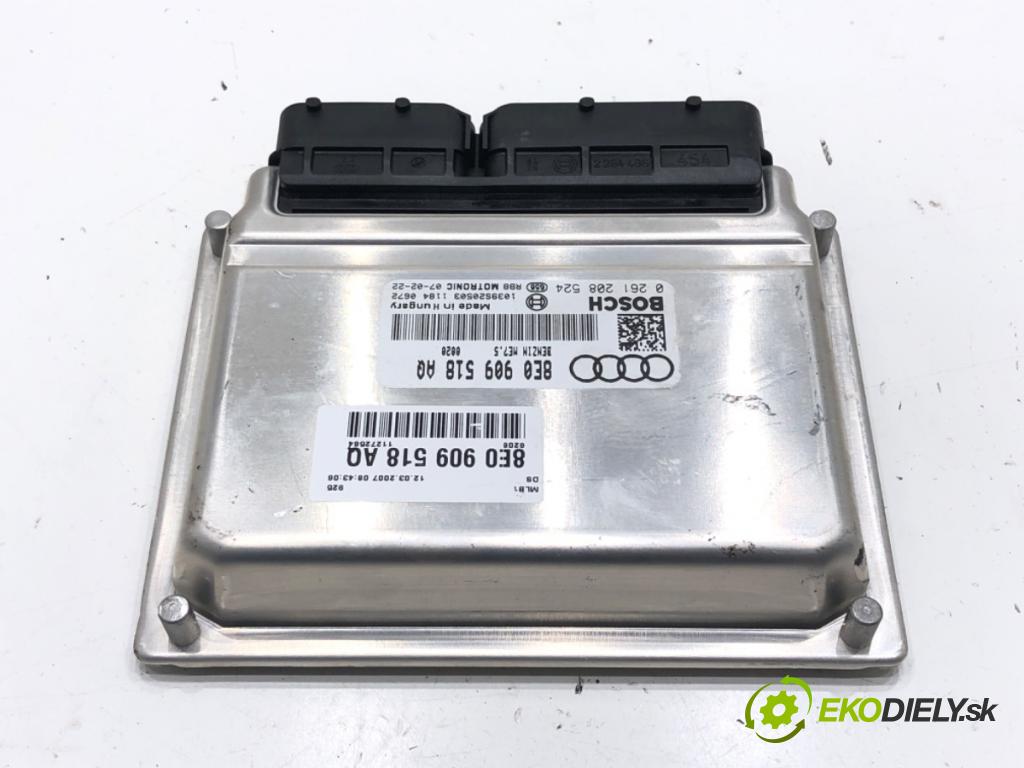 AUDI A4 B7 Avant (8ED) 2004 - 2008    1.8 T 120 kW [163 KM] benzyna 2004 - 2008  riadiaca jednotka Motor 8E0909518AQ (Riadiace jednotky)