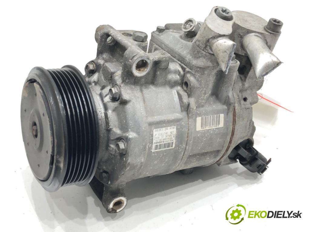 AUDI A4 B7 Avant (8ED) 2004 - 2008    1.8 T 120 kW [163 KM] benzyna 2004 - 2008  Kompresor klimatizácie 8E0260805BS (Kompresory klimatizácie)