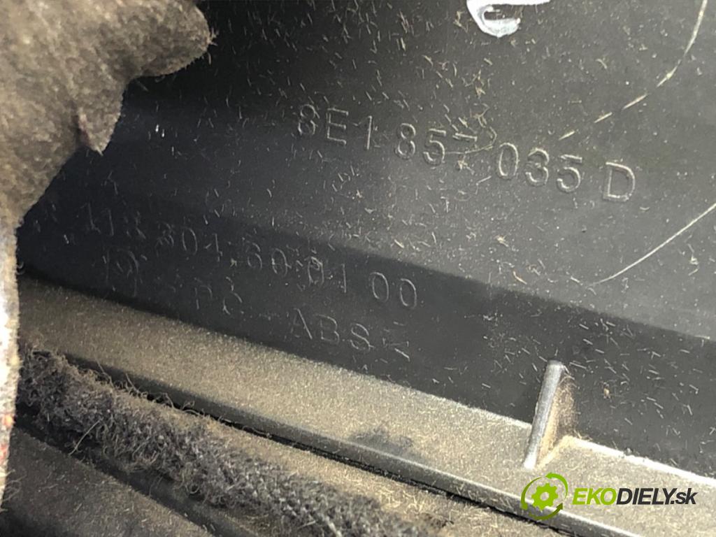 AUDI A4 B7 Avant (8ED) 2004 - 2008    1.8 T 120 kW [163 KM] benzyna 2004 - 2008  Priehradka, kastlík spolujazdca 8E1857035D (Priehradky, kastlíky)