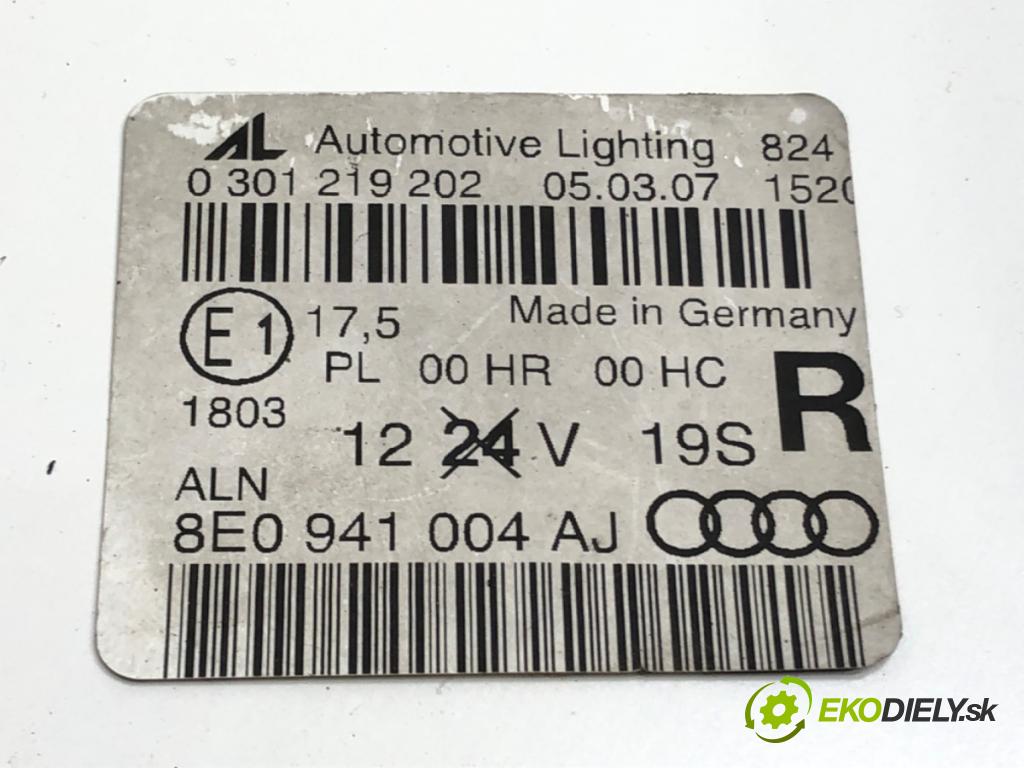 AUDI A4 B7 Avant (8ED) 2004 - 2008    1.8 T 120 kW [163 KM] benzyna 2004 - 2008  Svetlomet pravy predný 8E0941004AJ