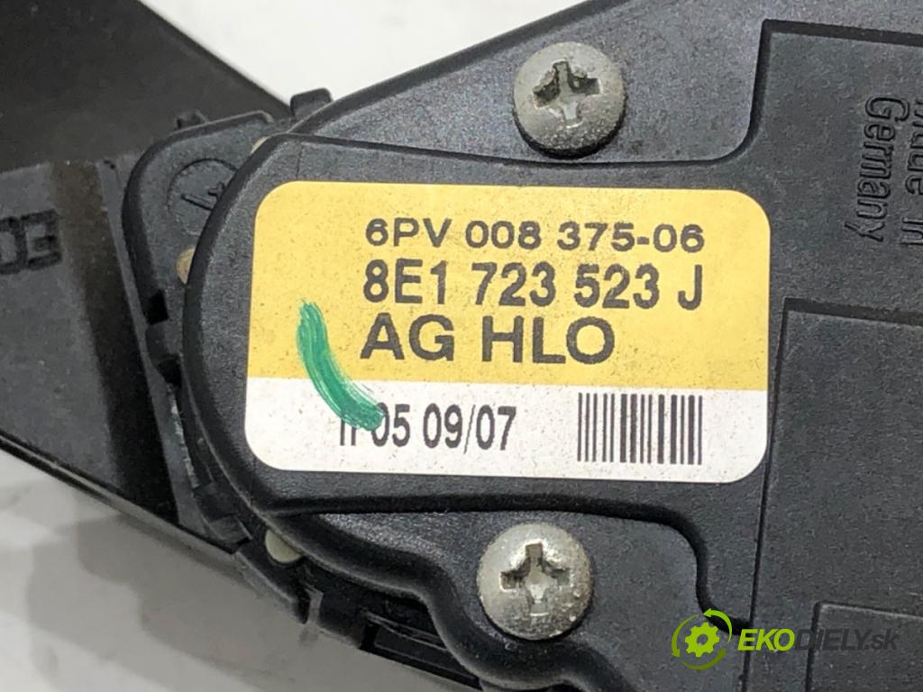 AUDI A4 B7 Avant (8ED) 2004 - 2008    1.8 T 120 kW [163 KM] benzyna 2004 - 2008  Potenciometer plynu 8E1723523J (Pedále)
