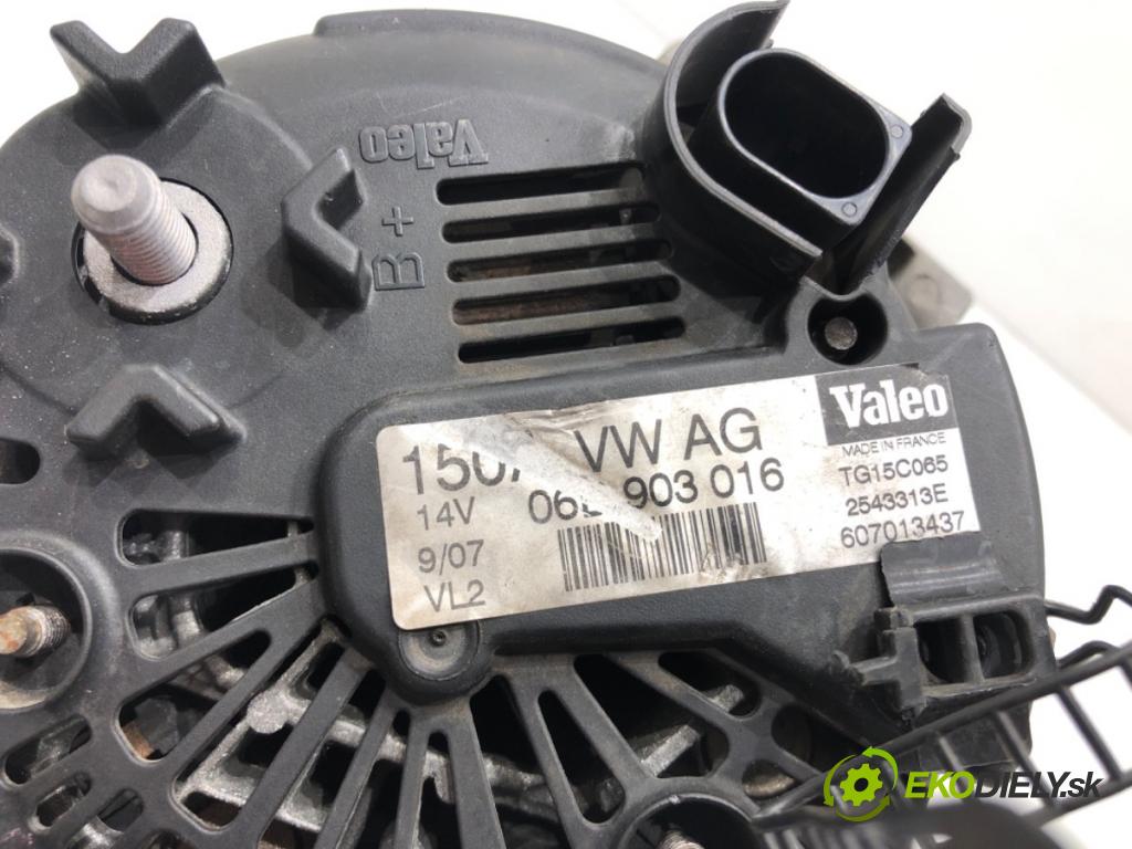 AUDI A4 B7 Avant (8ED) 2004 - 2008    1.8 T 120 kW [163 KM] benzyna 2004 - 2008  Alternátor 06D903016 (Alternátory)