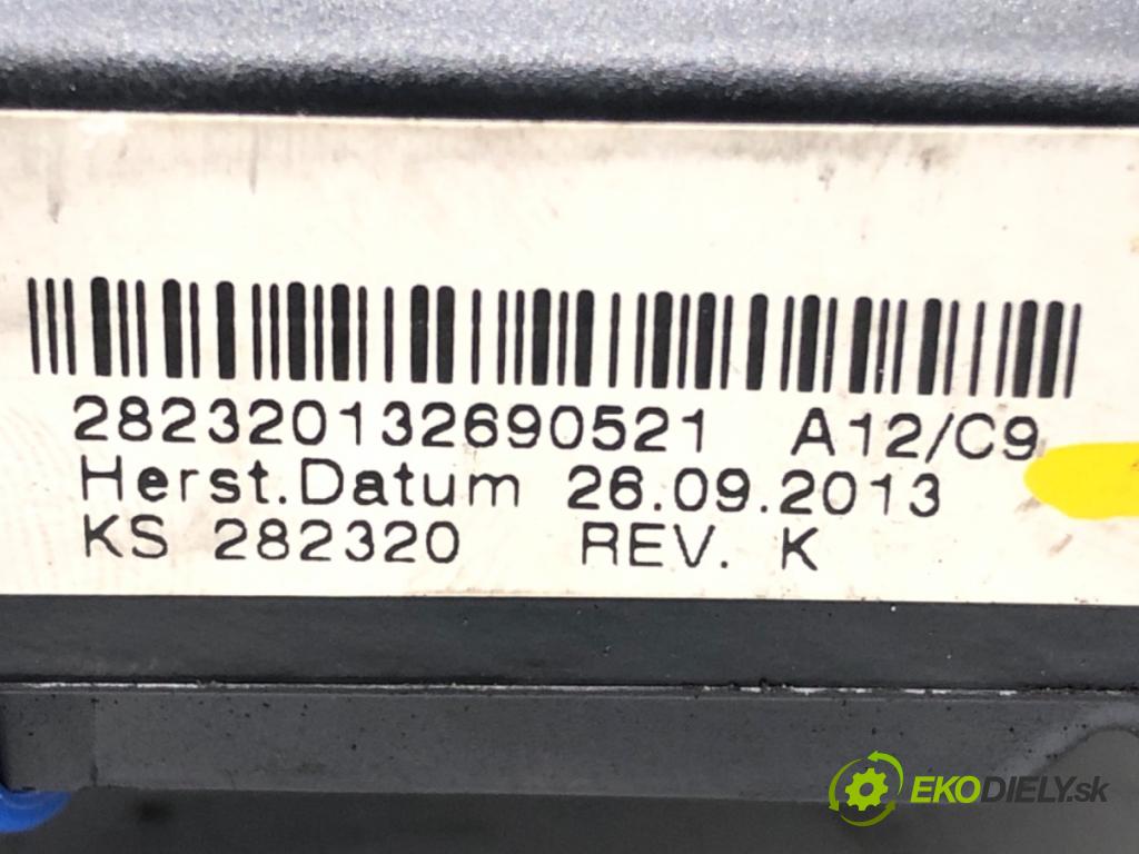 OPEL ASTRA H (A04) 2004 - 2014    1.7 CDTI (L48) 74 kW [100 KM] olej napędowy 2004 - 2010  Prepínač kombinovaný 93181313 (Prepínače, spínače, tlačidlá a ovládače kúrenia)