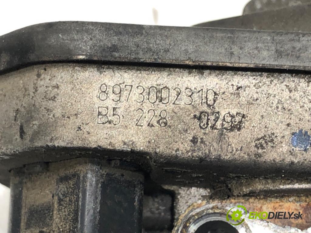 OPEL ASTRA H (A04) 2004 - 2014    1.7 CDTI (L48) 74 kW [100 KM] olej napędowy 2004 - 2010  Škrtiaca klapka 8973002310 (Škrtiace klapky)