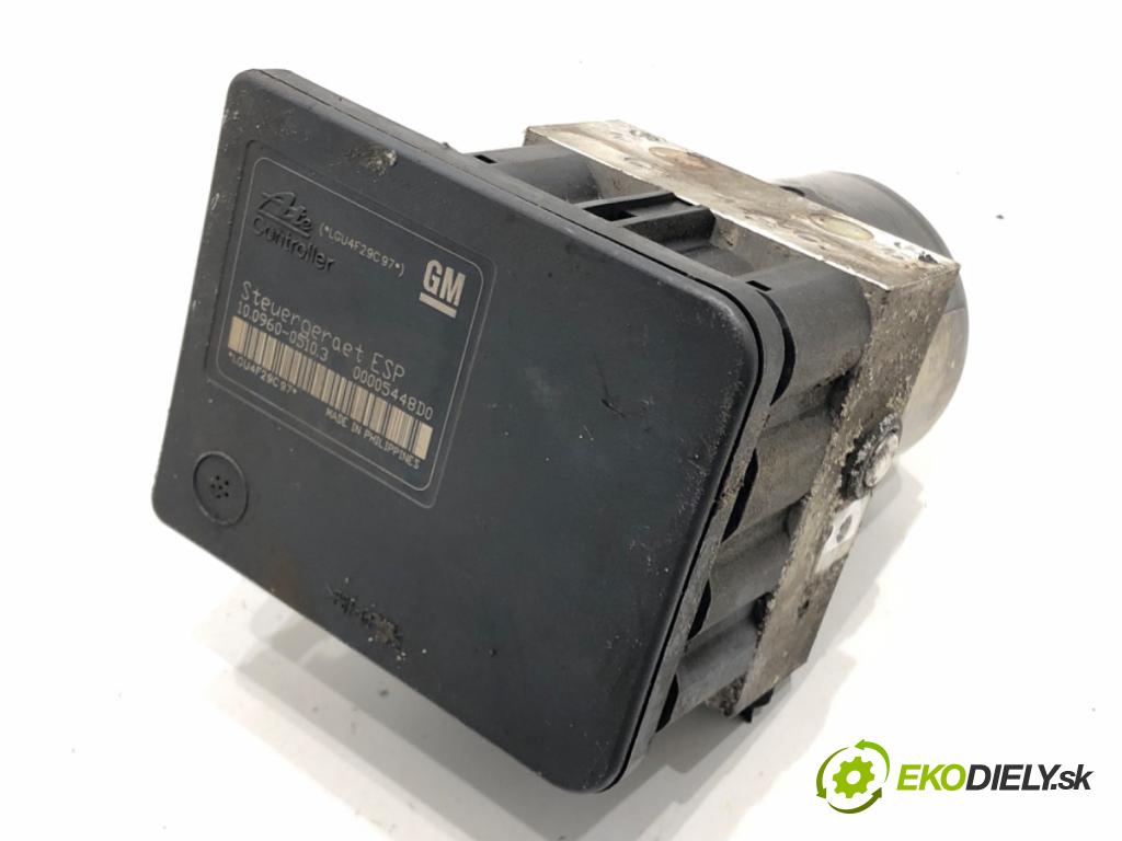 OPEL ASTRA H (A04) 2004 - 2014    1.7 CDTI (L48) 74 kW [100 KM] olej napędowy 2004 - 2010  Pumpa ABS 13157577 (Pumpy ABS)