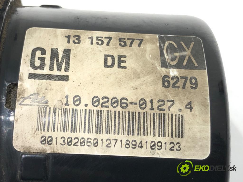 OPEL ASTRA H (A04) 2004 - 2014    1.7 CDTI (L48) 74 kW [100 KM] olej napędowy 2004 - 2010  Pumpa ABS 13157577 (Pumpy ABS)