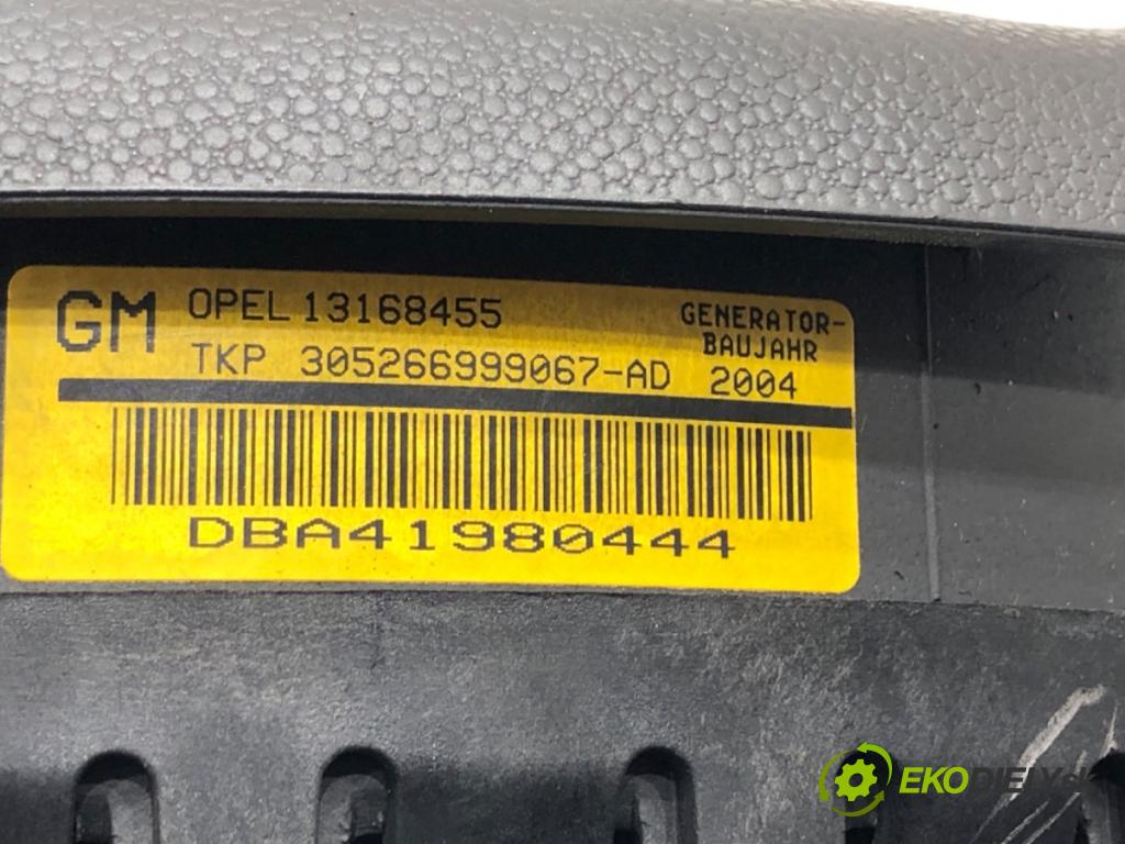OPEL ASTRA H (A04) 2004 - 2014    1.7 CDTI (L48) 74 kW [100 KM] olej napędowy 2004 - 2010  AirBag volantu 13168455 (Airbagy)