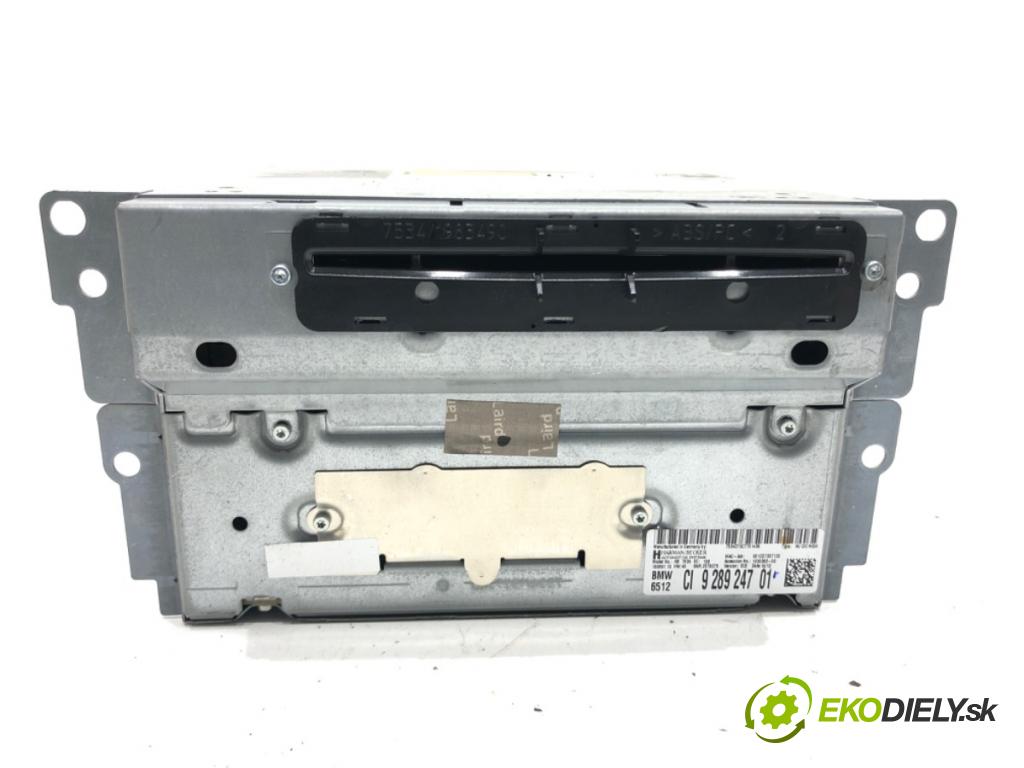 BMW 5 Touring (F11) 2009 - 2017    520 d 135 kW [184 KM] olej napędowy 2010 - 2014  RADIO 9289247 (Audio zariadenia)