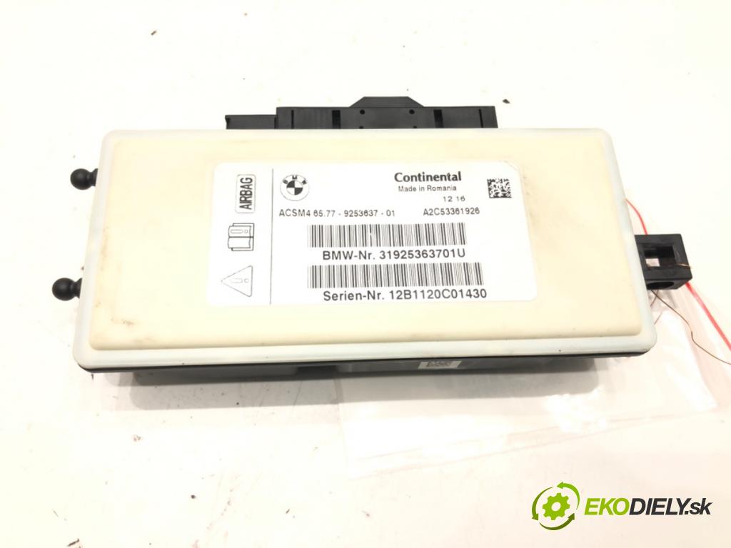 BMW 5 Touring (F11) 2009 - 2017    520 d 135 kW [184 KM] olej napędowy 2010 - 2014  senzor airbag 9253637 (Snímače)