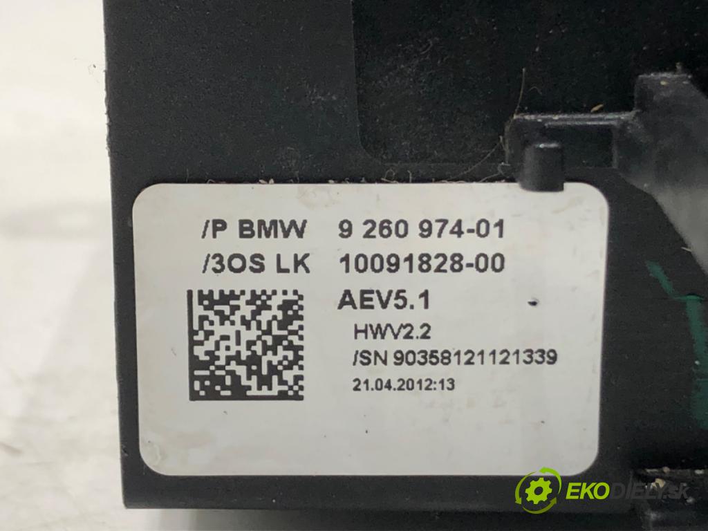 BMW 5 Touring (F11) 2009 - 2017    520 d 135 kW [184 KM] olej napędowy 2010 - 2014  Kulisa 9260974 (Rýchlostné páky / kulisy)