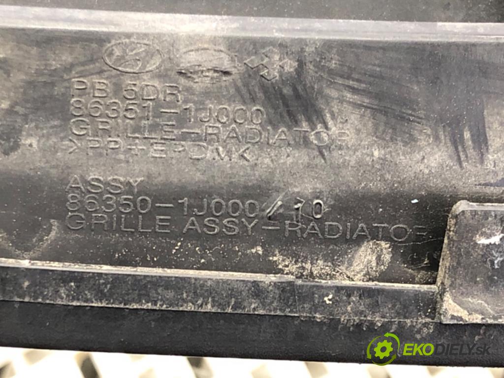 HYUNDAI i20 I (PB, PBT) 2008 - 2022    1.2 57 kW [78 KM] benzyna 2008 - 2012  mřížka maska 86351-1J000 (Mřížky (masky) chladičů)
