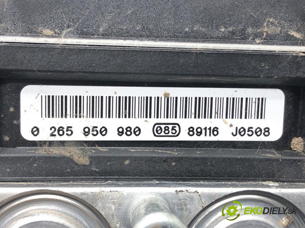 HYUNDAI i20 I (PB, PBT) 2008 - 2022    1.2 57 kW [78 KM] benzyna 2008 - 2012  Pumpa ABS 0265950980 (Pumpy ABS)