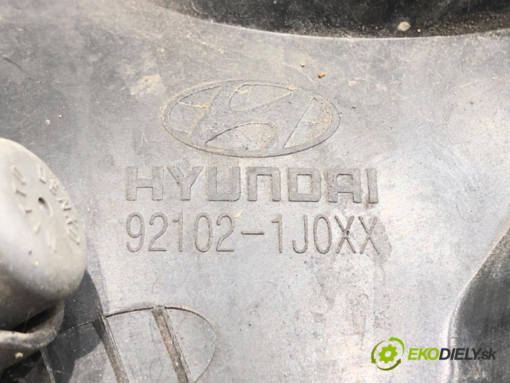 HYUNDAI i20 I (PB, PBT) 2008 - 2022    1.2 57 kW [78 KM] benzyna 2008 - 2012  Svetlomet pravy predný 92102-1J0XX