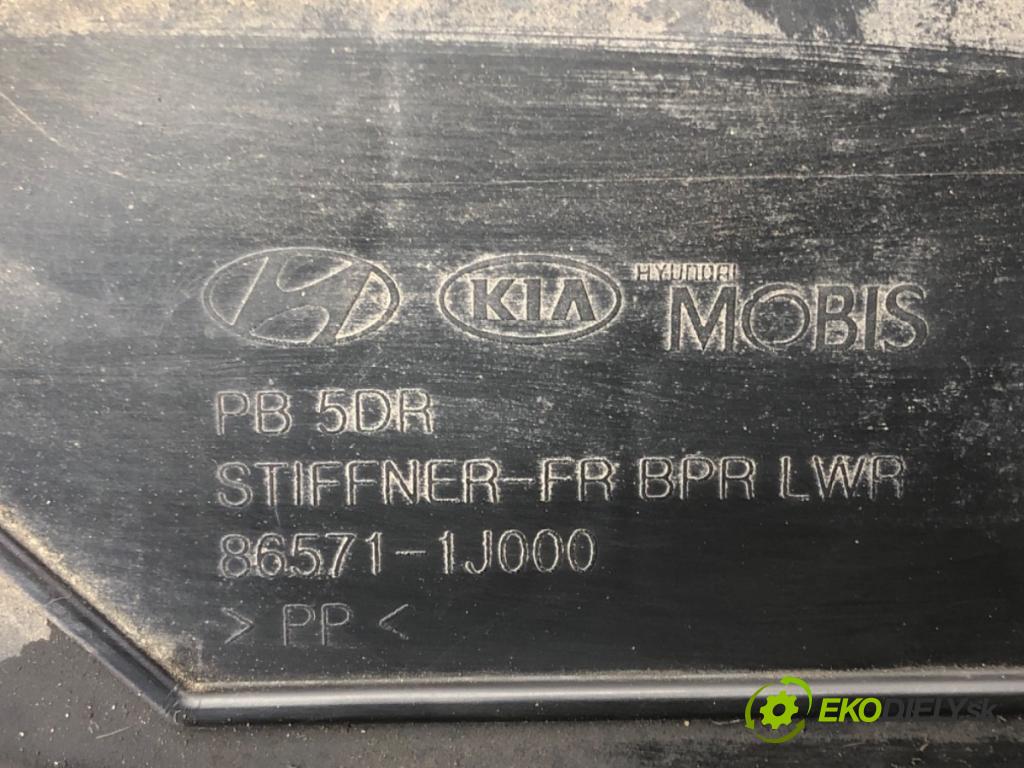 HYUNDAI i20 I (PB, PBT) 2008 - 2022    1.2 57 kW [78 KM] benzyna 2008 - 2012  výztuha nárazníka přední část dolná 86571-1J000